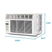 Commercial Cool Window AC 10,000 BTU with Remote Control & Electronic Controls up to 450 Sq. Ft.