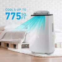 Coby Portable 3-in-1 15,000 BTU AC, Dehumidifier & Fan up to 775 Sq. Ft. with Remote Control and Timer