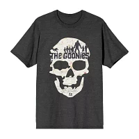 Juniors The Goonies Skull Boyfriend Tee Womens Crew Neck Short Sleeve Graphic T-Shirt