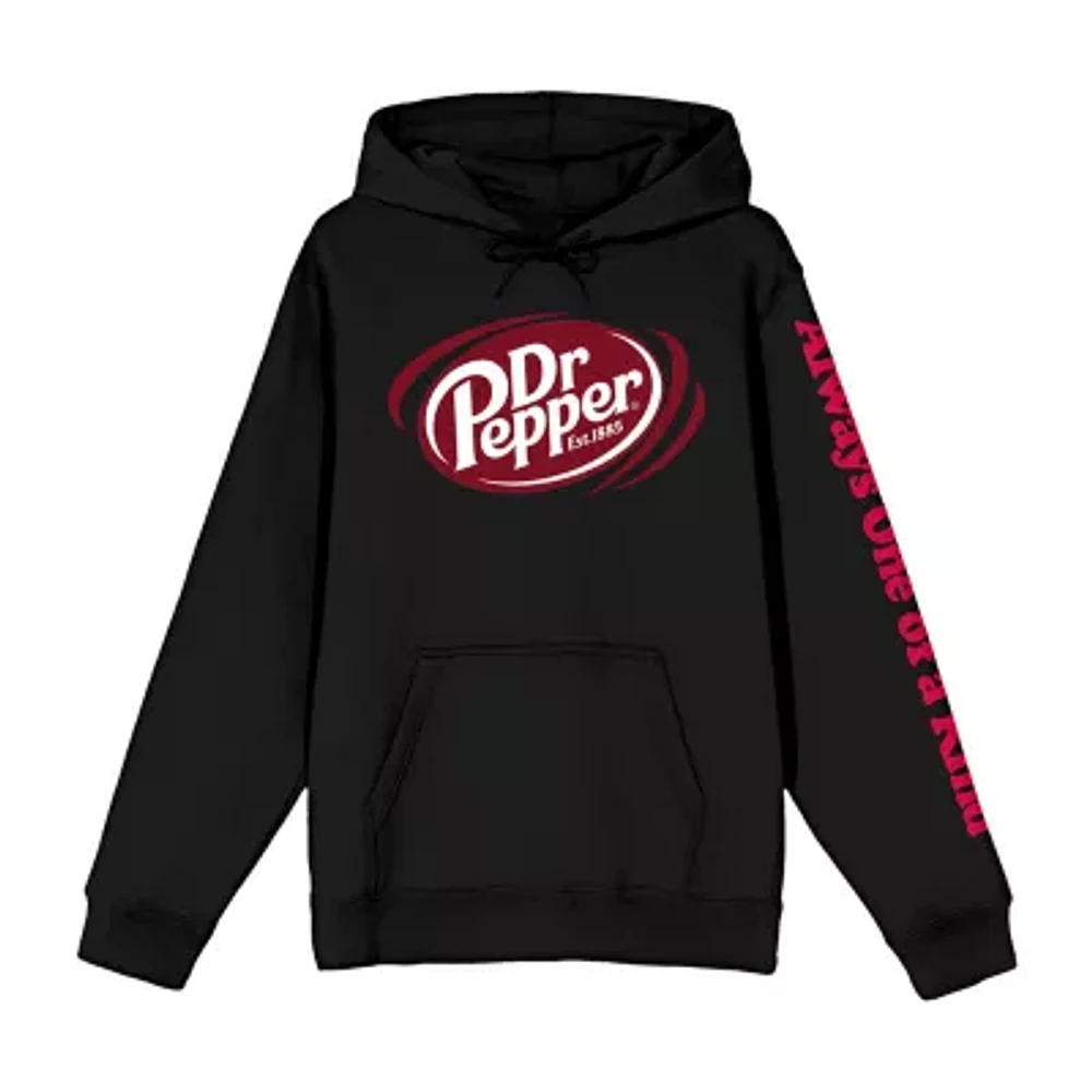 Juniors Dr Pepper Always One Of A Kind Womens Long Sleeve Hoodie