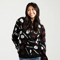 Juniors Womens Long Sleeve Zipper Hoodie