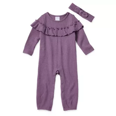 Okie Dokie Baby Girls Long Sleeve Jumpsuit