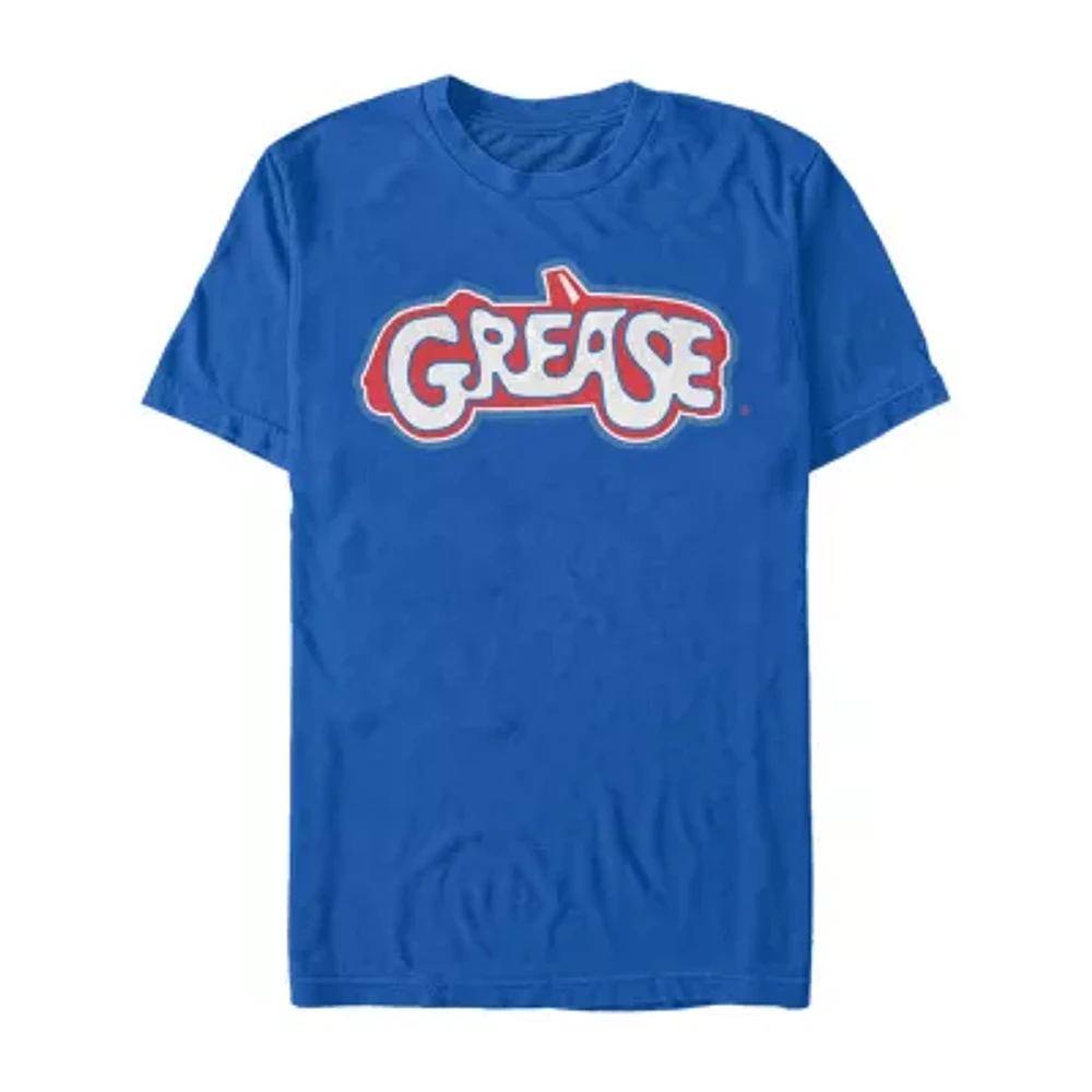 Mens Short Sleeve Grease Graphic T-Shirt