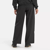 Reebok Womens High Rise Wide Leg Track Pant