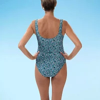 Dolfin Aquashape Surplice Wrap Womens One Piece Swimsuit