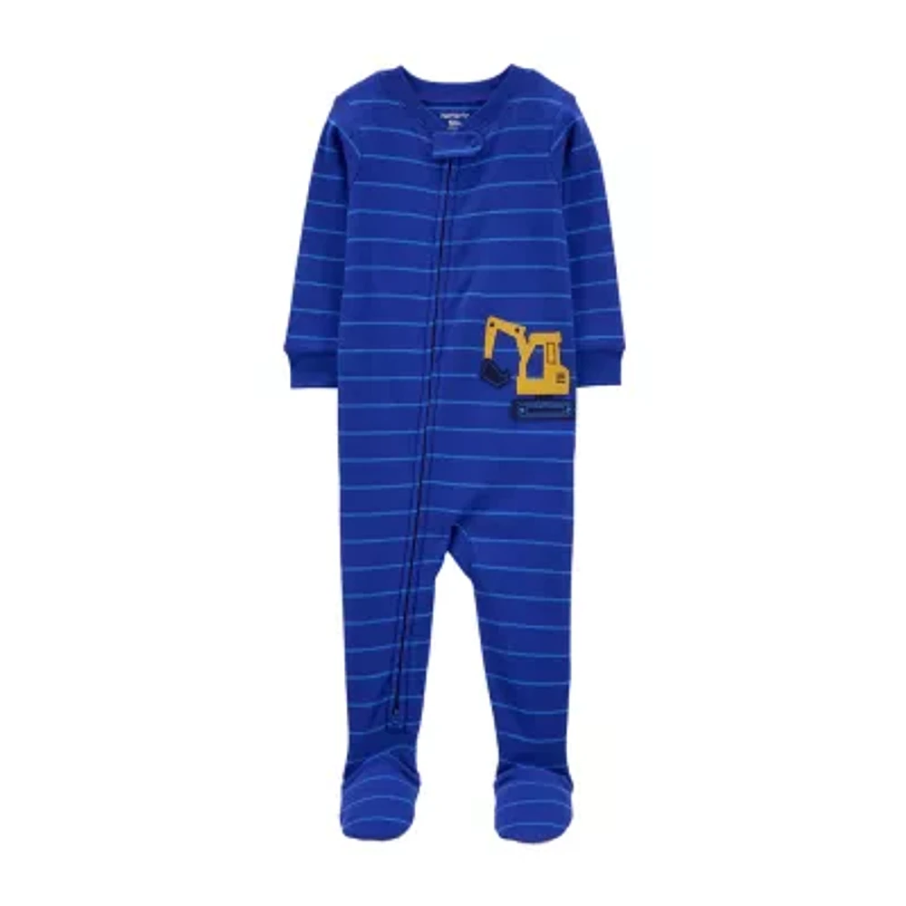 Carter's Baby Boys Footed Long Sleeve One Piece Pajama