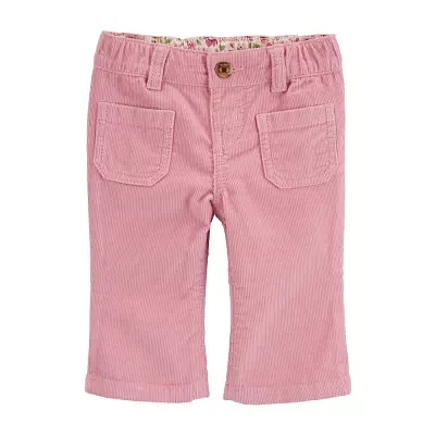 Oshkosh Baby Girls Straight Pull-On Pants