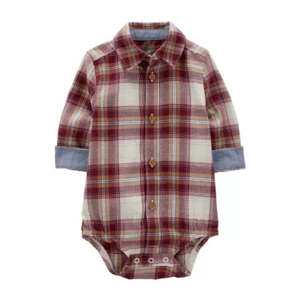 Oshkosh Baby Boys Long Sleeve Bodysuit