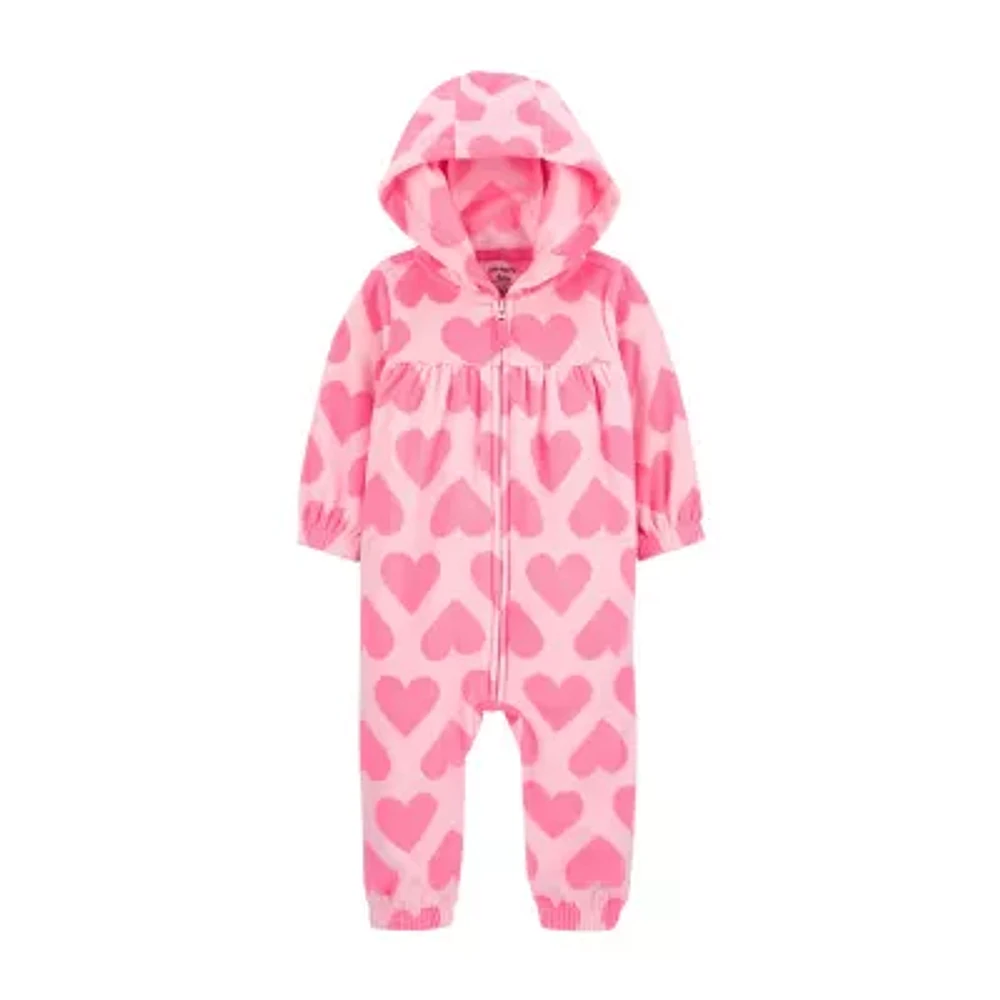 Carter's Baby Girls Long Sleeve Jumpsuit