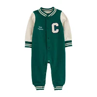 Carter's Baby Boys Long Sleeve Jumpsuit