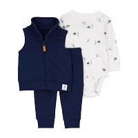 Carter's Baby Boys 3-pc. Pant Set