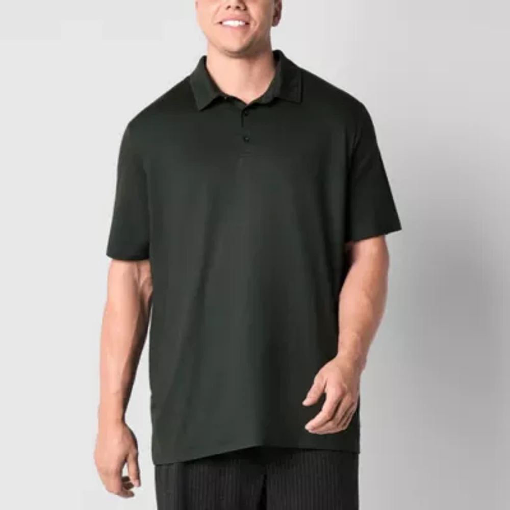 Stylus Big and Tall Mens Regular Fit Short Sleeve Polo Shirt