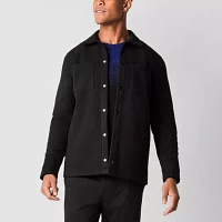 Stylus Fleece Lined Mens Lightweight Shirt Jacket