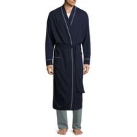 Stafford Waffle One Mens Long Sleeve Length Robe