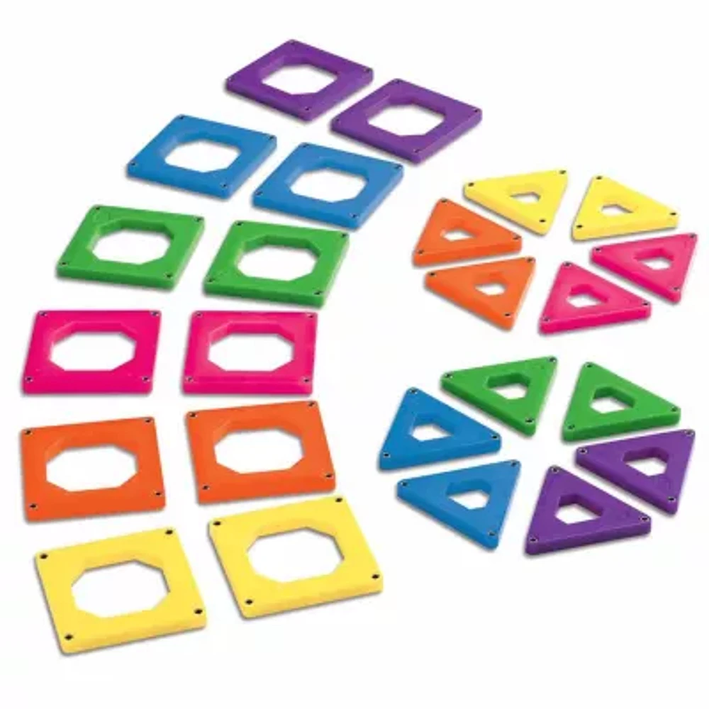 Discovery Kids Toy 24-Piece Magnetic Tile