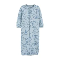 Carter's Baby Boys Crew Neck Long Sleeve 3-pc. Nightgown