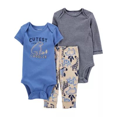 Carter's Baby Boys 3-pc. Pant Set