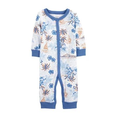 Carter's Baby Boys Long Sleeve Jumpsuit