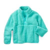 Xersion Little & Big Girls Sherpa Long Sleeve Quarter-Zip Pullover