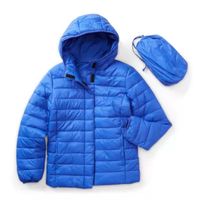 Thereabouts Little & Big Unisex Adaptive Hooded Packable Easy-on + Easy-off Midweight Jacket