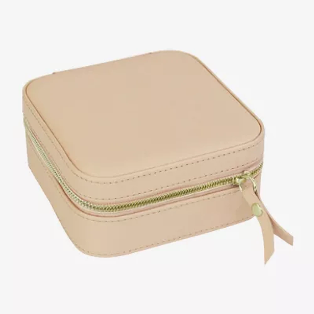 Mele And Co Stow And Go Mirrored Jewelry Travel Case