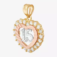 Womens 14K Gold Heart Pendants