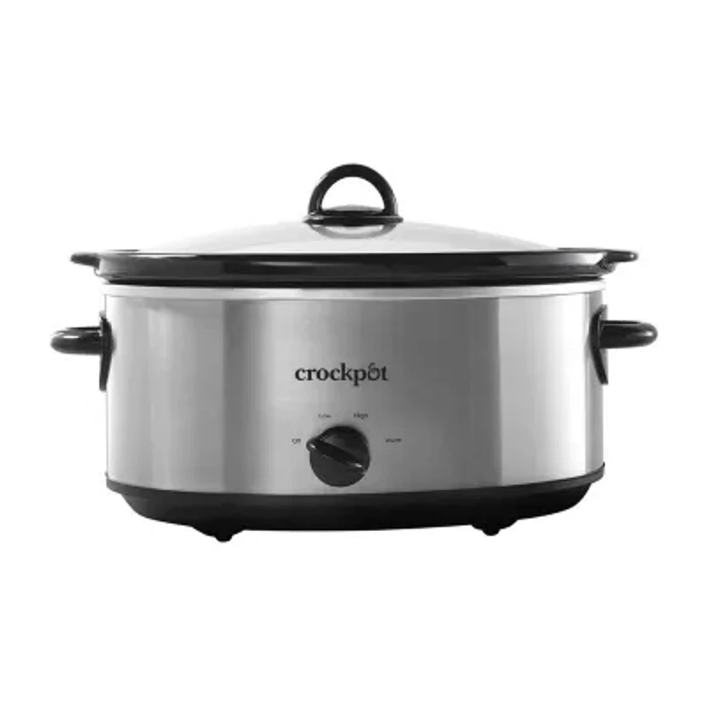 Crock-Pot® 7-Qt. Stainless Steel Manual Slow Cooker