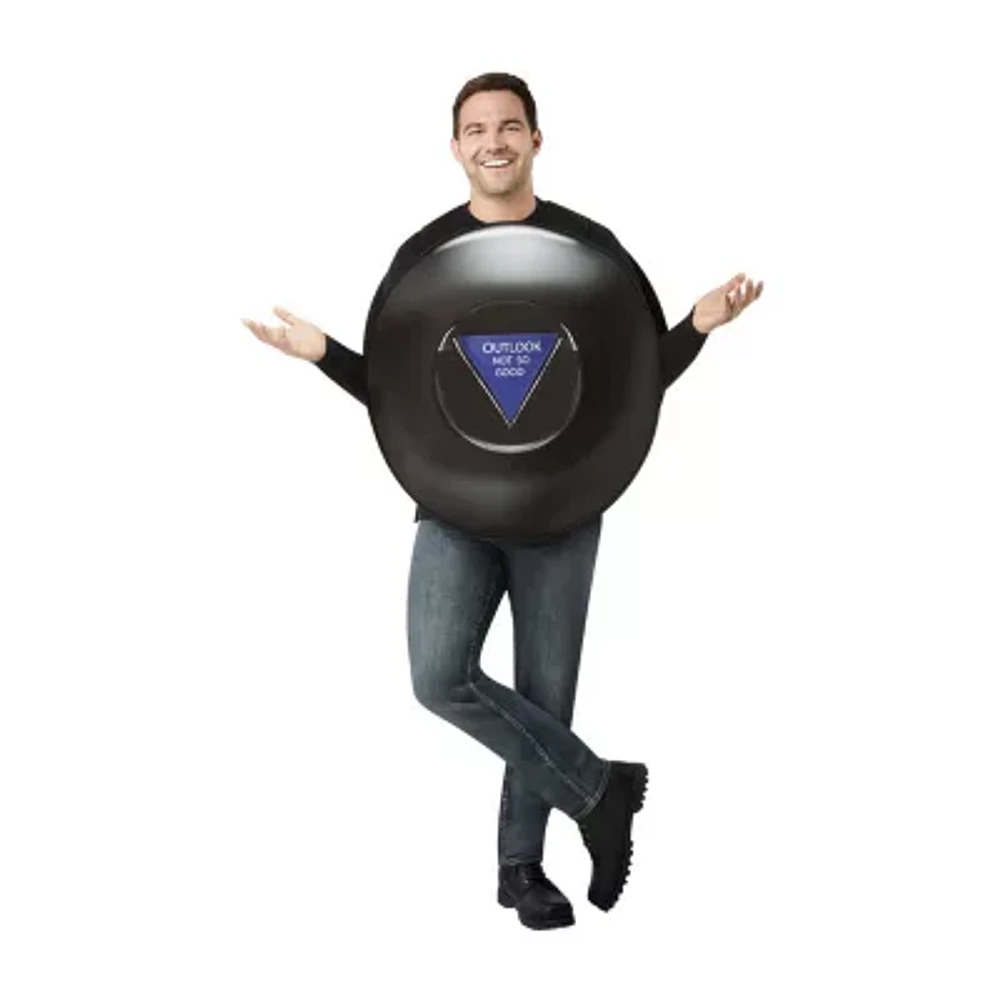 Unisex Adult Mattel Games Magic 8 Ball 3-pc. Costume