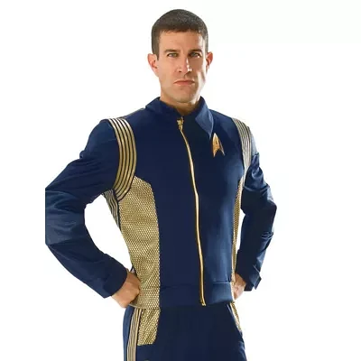 Mens Discovery Gold Command Star Trek 2-pc. Costume