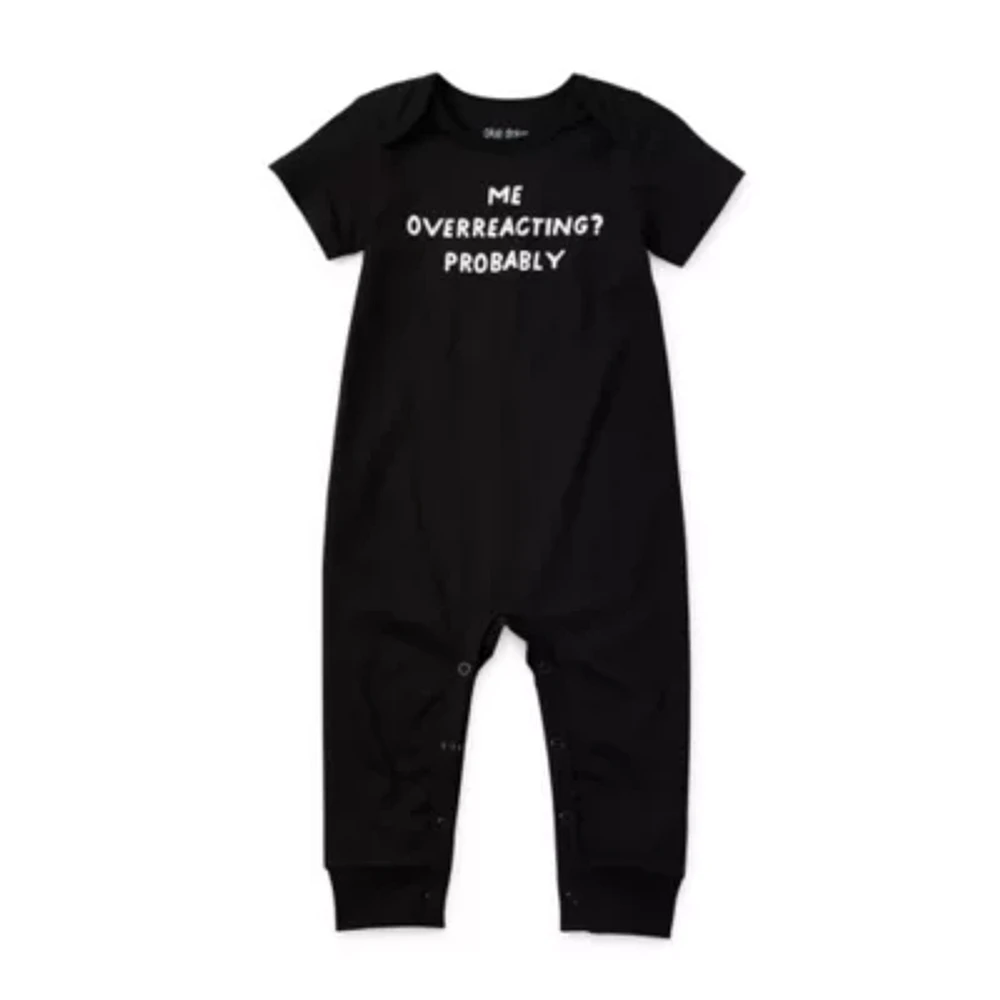 Okie Dokie Baby Unisex Short Sleeve Jumpsuit