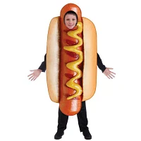 Toddler Unisex Sublimation Hot Dog Costume