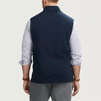 IZOD Mens Fleece Big and Tall Lightweight Vest Jacket