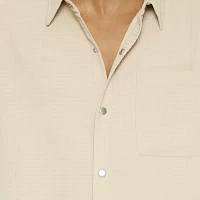 Forever 21 Mens Short Sleeve Button-Down Shirt