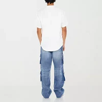 Forever 21 Mens Cargo Denim Pant