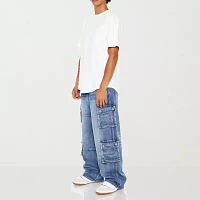 Forever 21 Mens Cargo Denim Pant