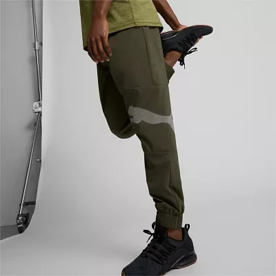 PUMA Mens Mid Rise Workout Pant