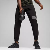 PUMA Mens Mid Rise Workout Pant