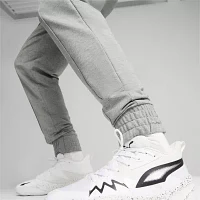 PUMA Mens Mid Rise Cuffed Sweatpant