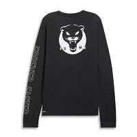 PUMA Mens Crew Neck Long Sleeve T-Shirt