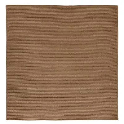 Colonial Mills Nantucket Reversible Braided Indoor Outdoor Square Rug