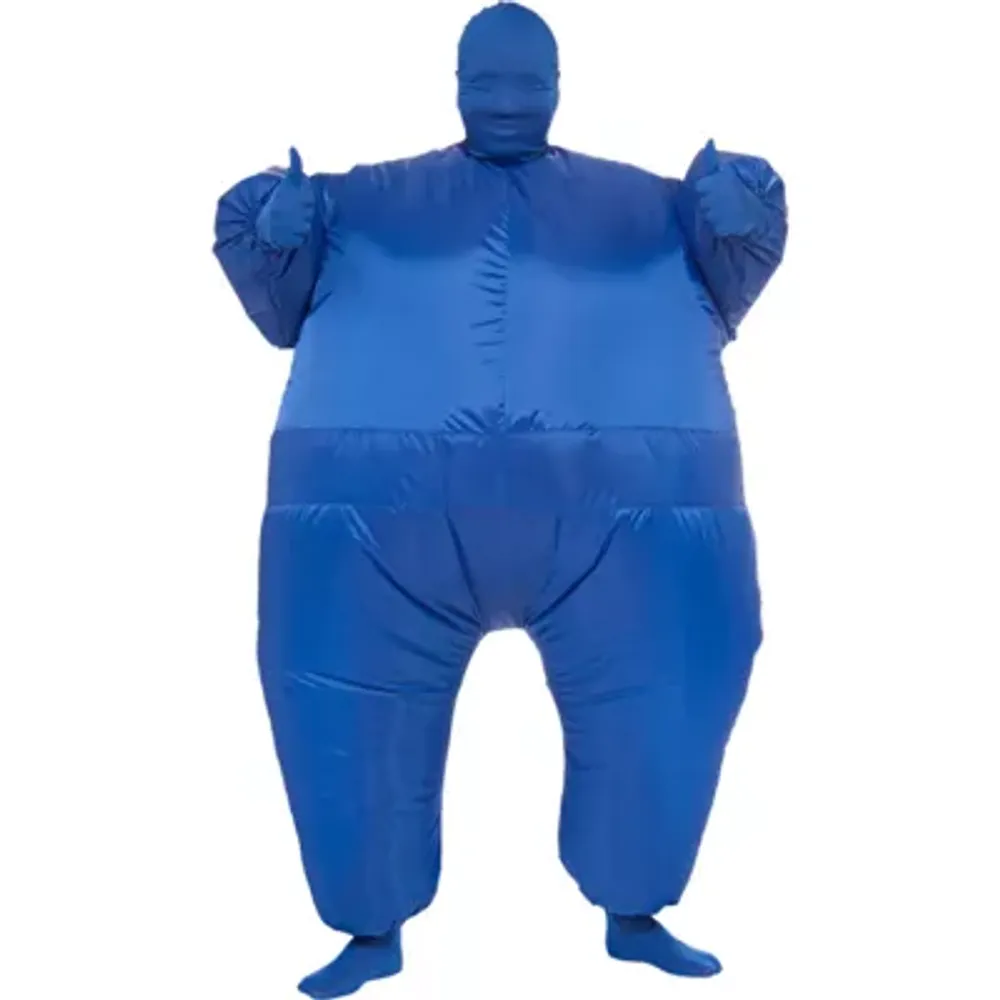 Mens Mens Blue Inflatable Costume 6-pc. Costume