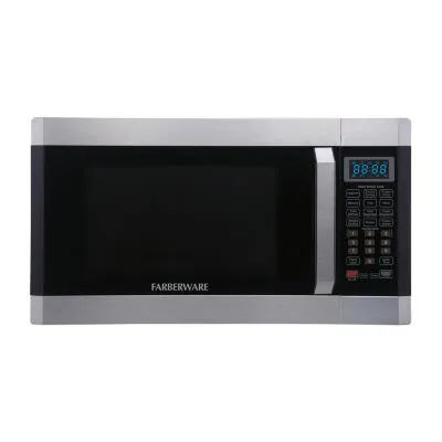 Farberware Professional 1.6 cu ft 1100-Watt Microwave Oven with Smart Sensor