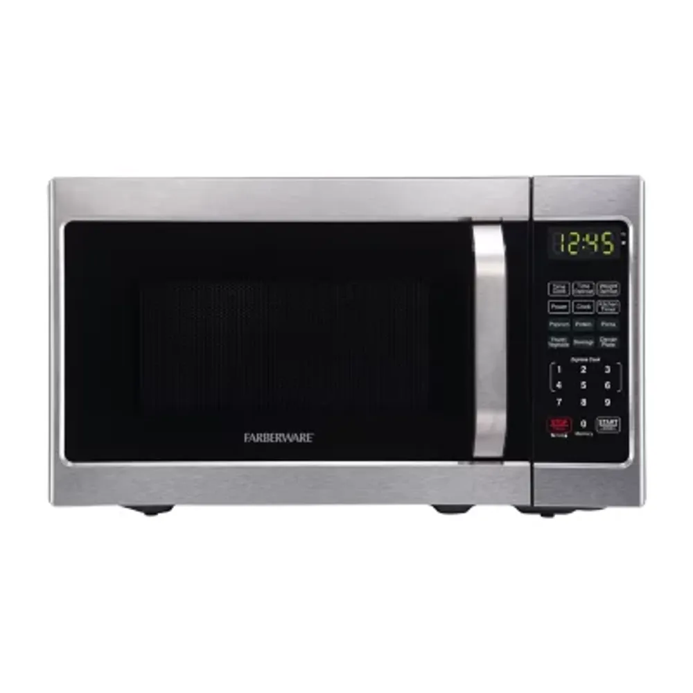 Farberware Classic 0.7 Microwave Oven, Brushed Stainless