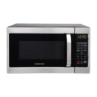 Farberware Classic 0.7 Microwave Oven, Brushed Stainless