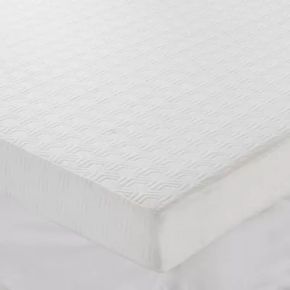 Sleep Philosophy 4" Gel Memory Foam with 3M Cover Mattress Topper