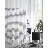 Liz Claiborne Painterly Stripe Shower Curtain