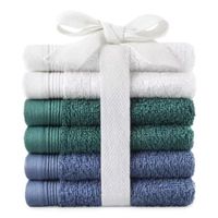 Home Expressions 6pc Washcloth Set