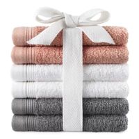 Home Expressions 6pc Washcloth Set