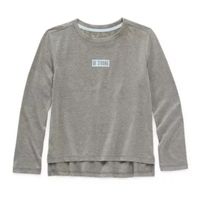 Xersion Little & Big Girls Crew Neck Long Sleeve T-Shirt