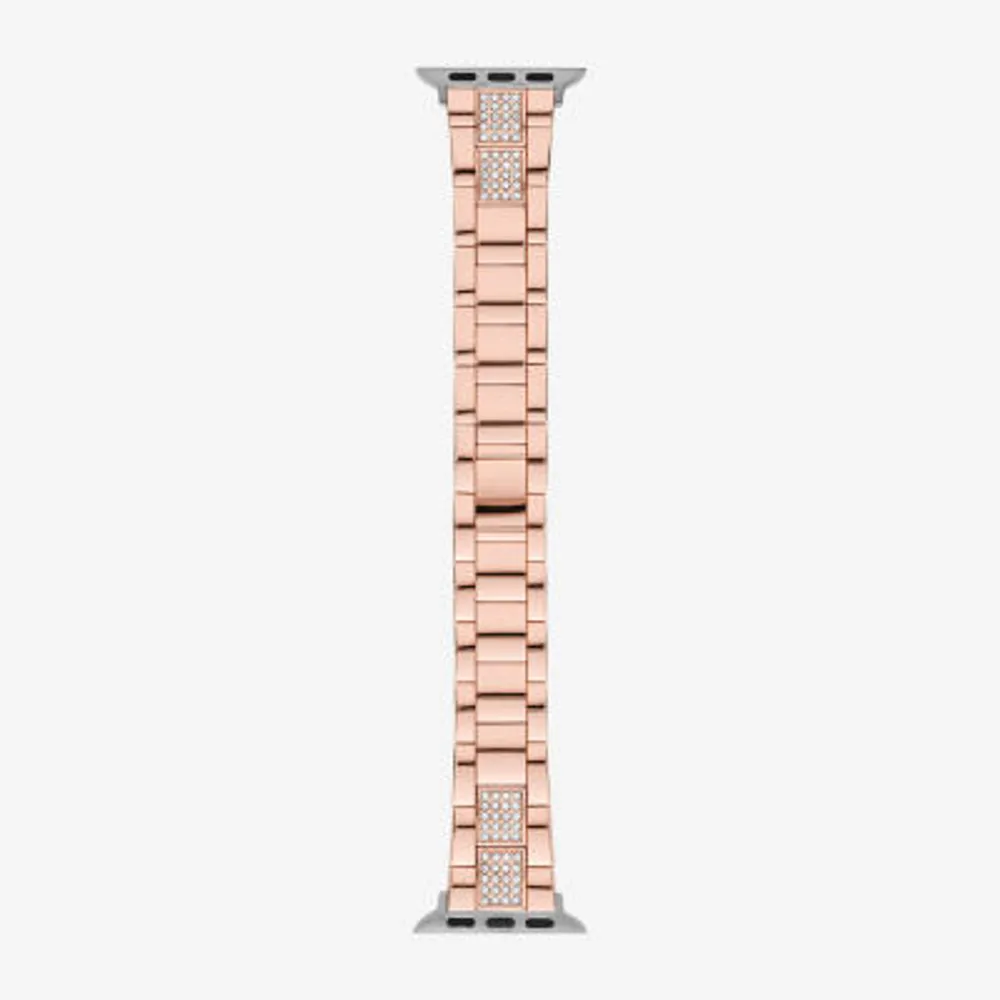 Apple Compatible Womens Rose Goldtone Watch Bands Fmdjab014